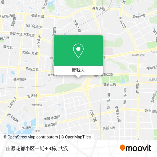 佳源花都小区一期-E4栋地图