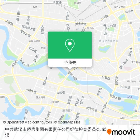 中共武汉市硚房集团有限责任公司纪律检查委员会地图