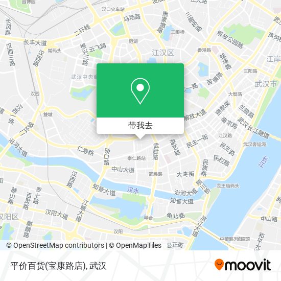 平价百货(宝康路店)地图