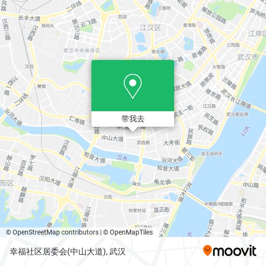 幸福社区居委会(中山大道)地图
