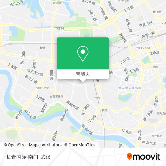 长青国际-南门地图