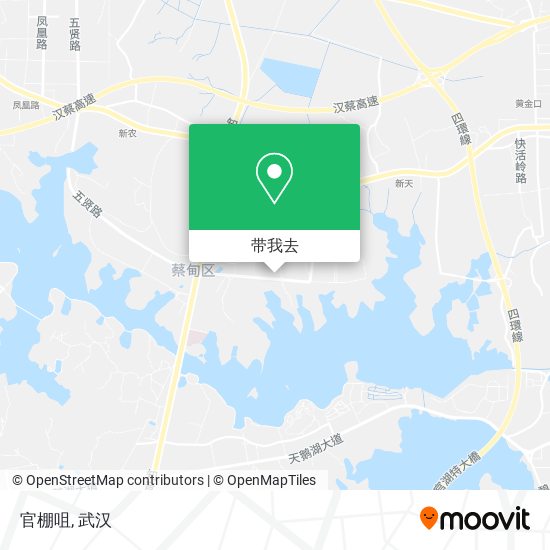 官棚咀地图