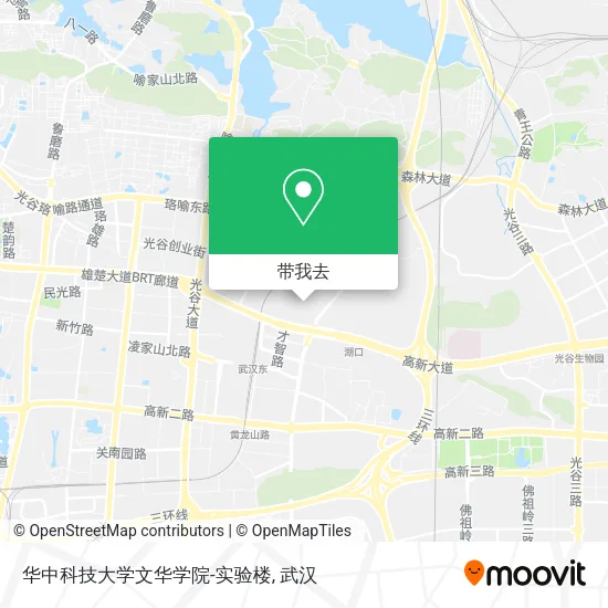 华中科技大学文华学院-实验楼地图