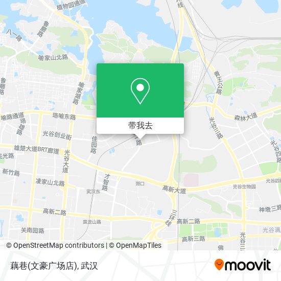 藕巷(文豪广场店)地图