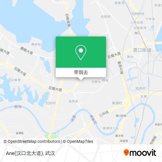 Ane(汉口北大道)地图