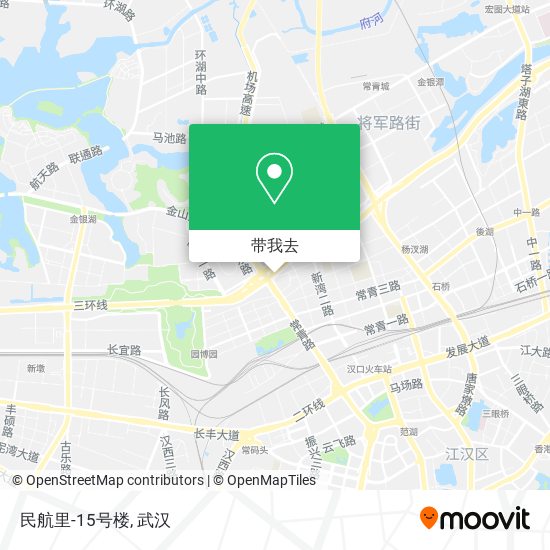 民航里-15号楼地图