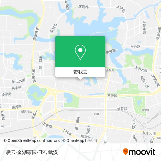 凌云·金湖家园-F区地图
