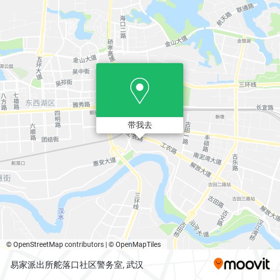 易家派出所舵落口社区警务室地图