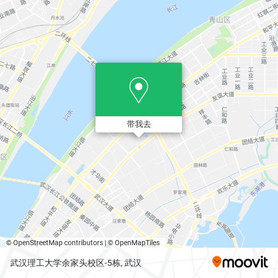 武汉理工大学余家头校区-5栋地图