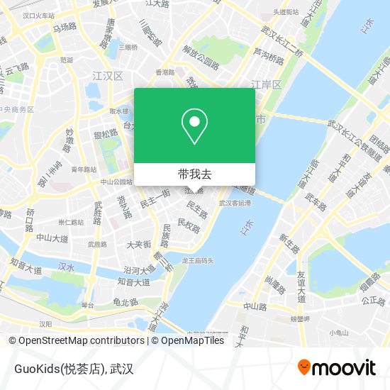GuoKids(悦荟店)地图