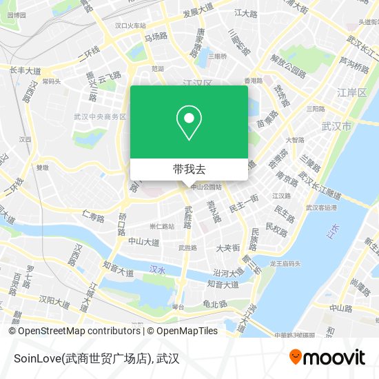 SoinLove(武商世贸广场店)地图
