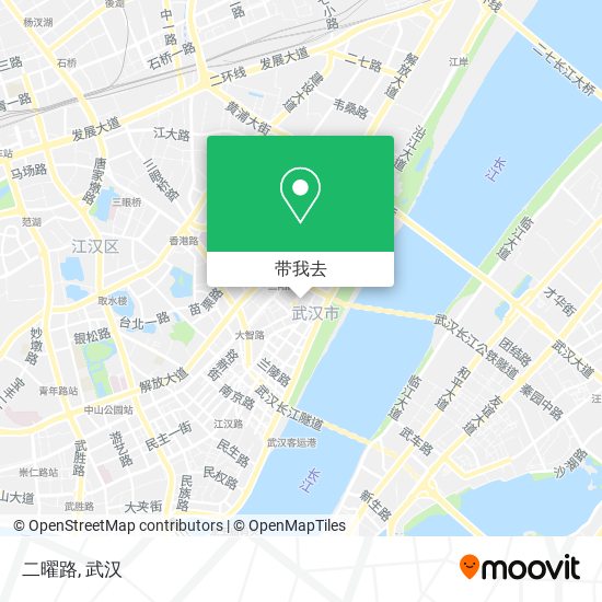 二曜路地图