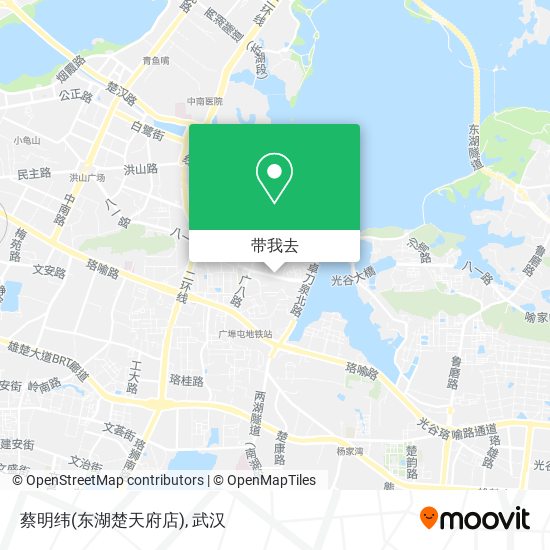 蔡明纬(东湖楚天府店)地图