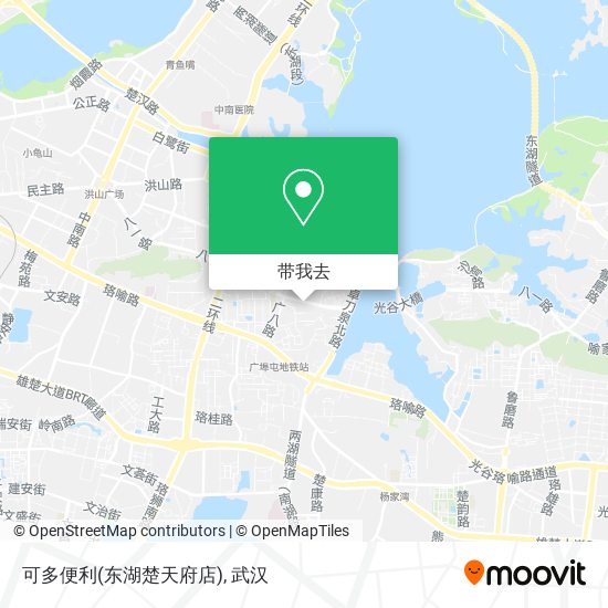 可多便利(东湖楚天府店)地图