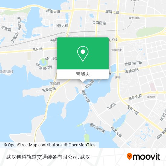武汉铭科轨道交通装备有限公司地图