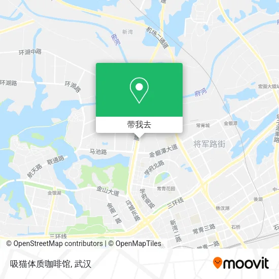 吸猫体质咖啡馆地图