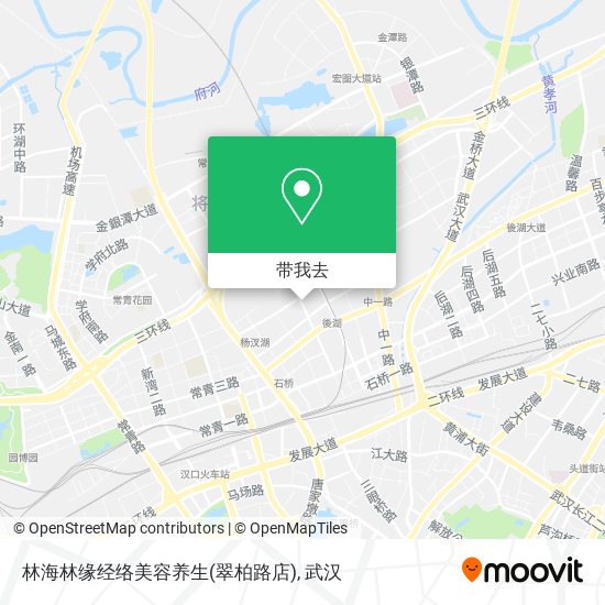 林海林缘经络美容养生(翠柏路店)地图