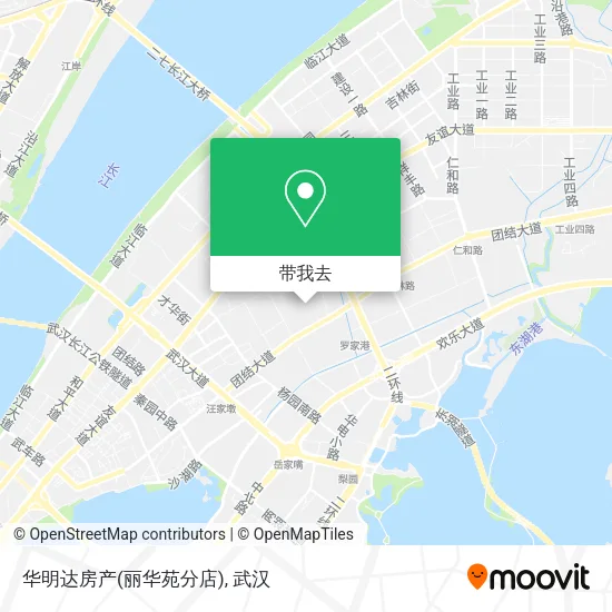 华明达房产(丽华苑分店)地图