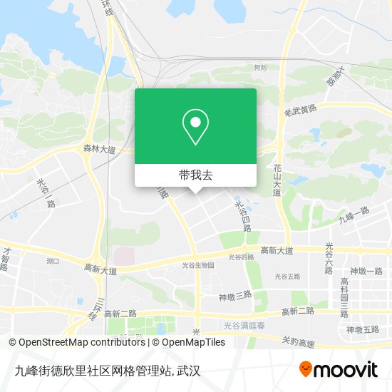 九峰街德欣里社区网格管理站地图