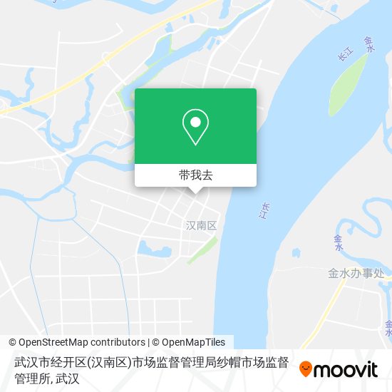 武汉市经开区(汉南区)市场监督管理局纱帽市场监督管理所地图