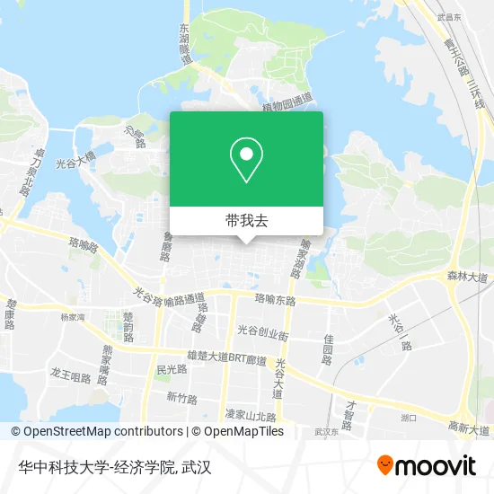 华中科技大学-经济学院地图