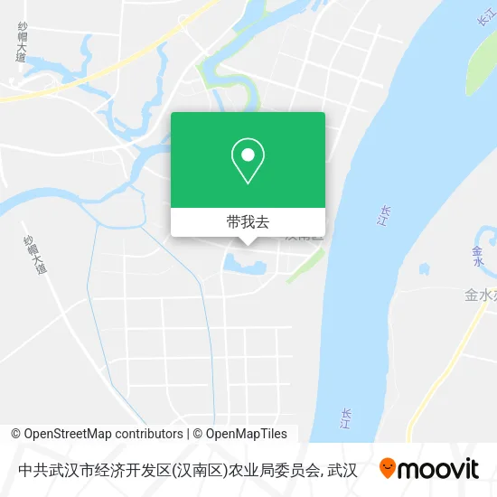 中共武汉市经济开发区(汉南区)农业局委员会地图