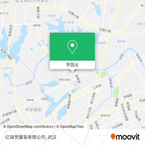 亿瑞梵服装有限公司地图