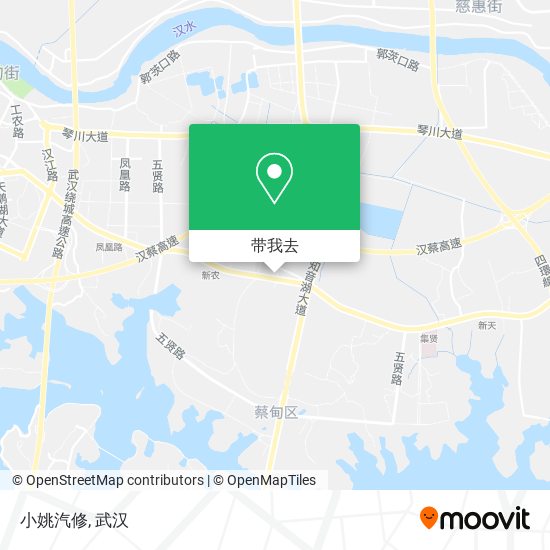 小姚汽修地图