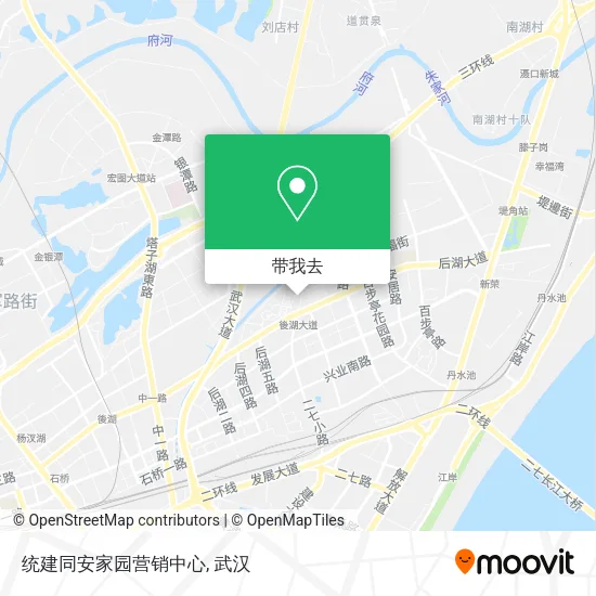 统建同安家园营销中心地图