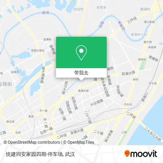 统建同安家园四期-停车场地图