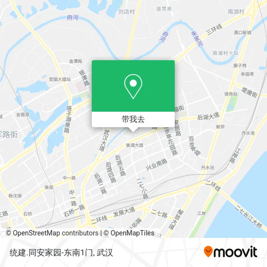统建.同安家园-东南1门地图