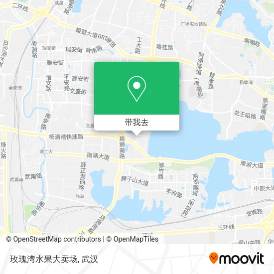 玫瑰湾水果大卖场地图