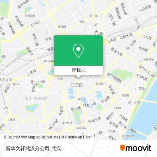 新华文轩武汉分公司地图