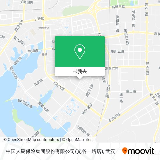 中国人民保险集团股份有限公司(光谷一路店)地图