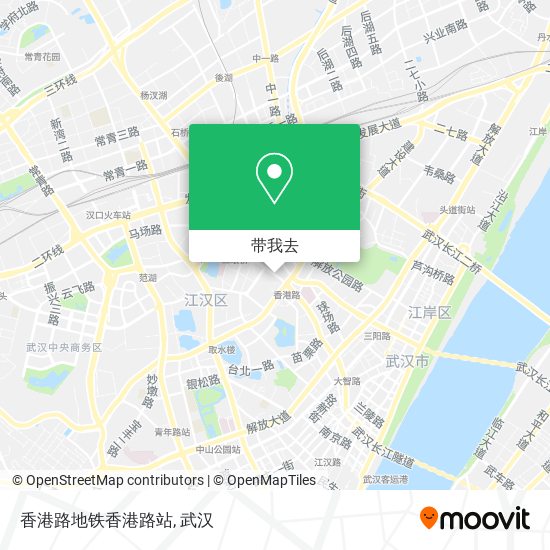 香港路地铁香港路站地图
