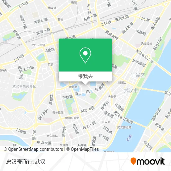 忠汉寄商行地图