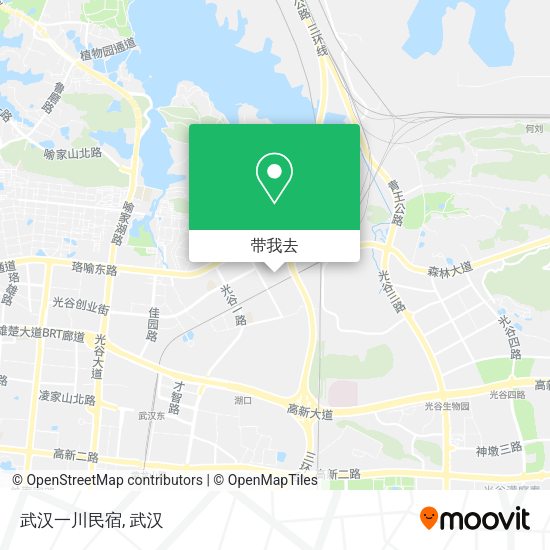 武汉一川民宿地图