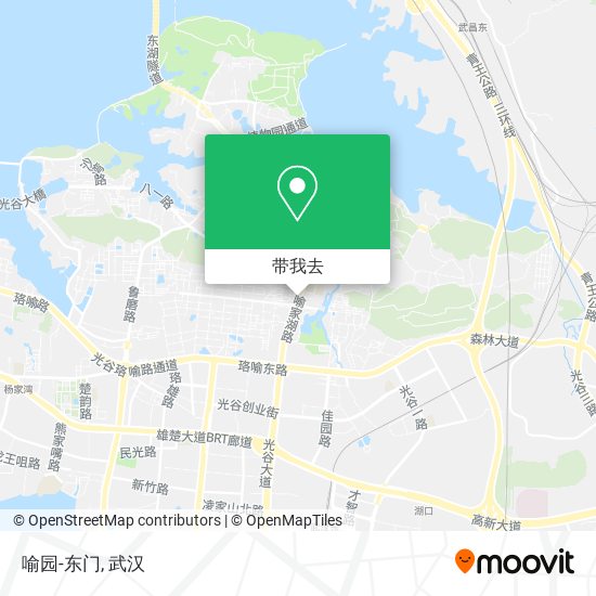 喻园-东门地图
