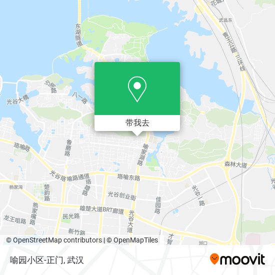 喻园小区-正门地图