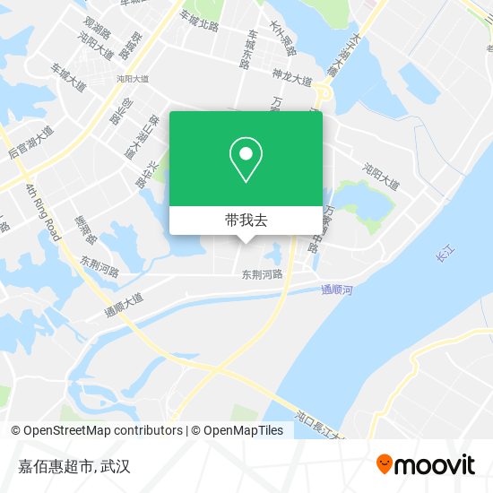 嘉佰惠超市地图