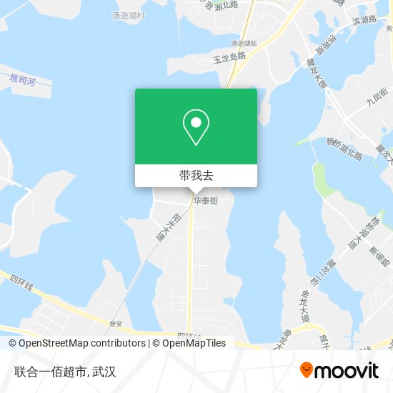联合一佰超市地图