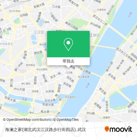 海澜之家(湖北武汉江汉路步行街四店)地图