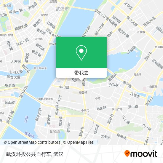 武汉环投公共自行车地图
