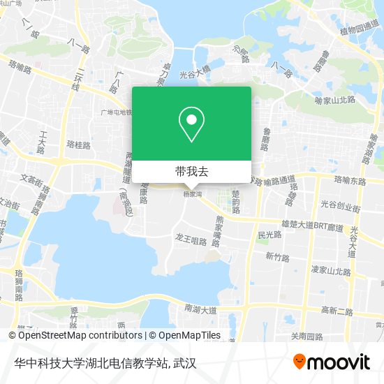华中科技大学湖北电信教学站地图