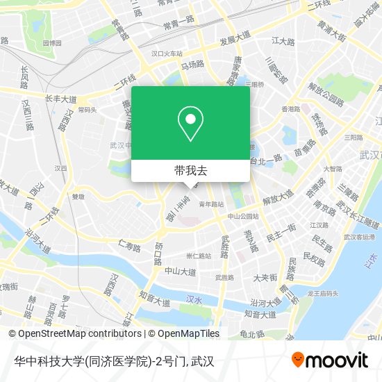 华中科技大学(同济医学院)-2号门地图