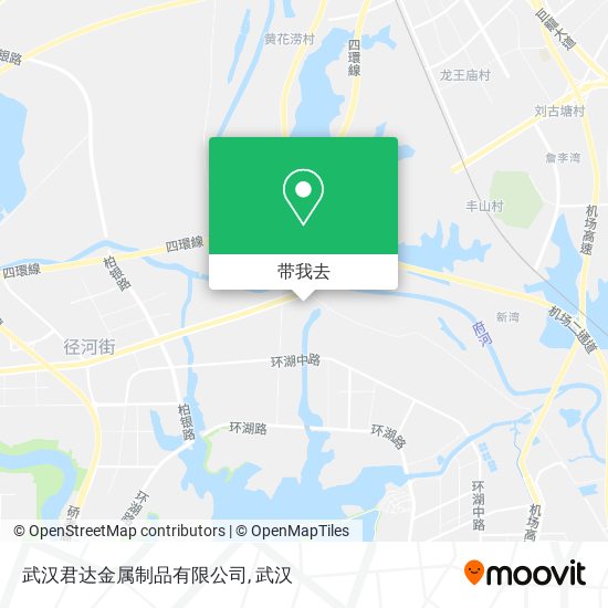 武汉君达金属制品有限公司地图