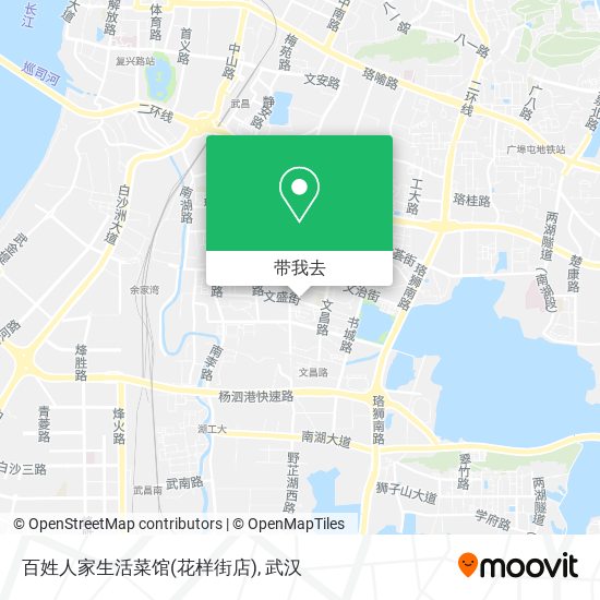百姓人家生活菜馆(花样街店)地图