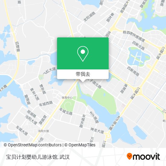 宝贝计划婴幼儿游泳馆地图