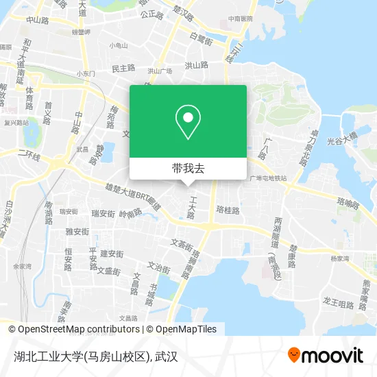 湖北工业大学(马房山校区)地图