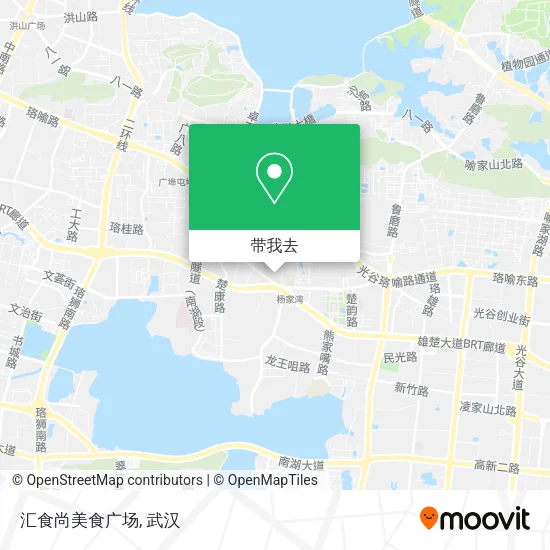 汇食尚美食广场地图